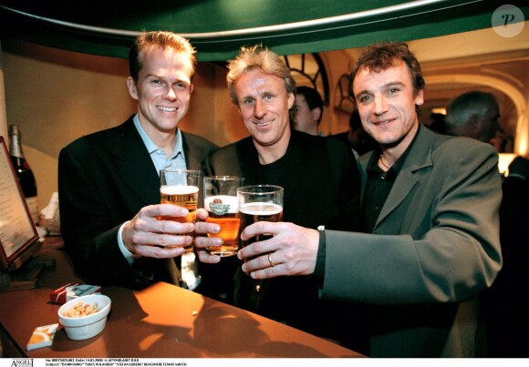 Borg, Wilander, Edberg, trio de champions à Stockholm en 2000