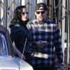 Exclusif - Benji Madden et Dita Von Teese à Studio City, le 24 décembre 2013.