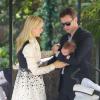 Jaime King et son mari Kyle Newman étaient le 29 décembre 2013 à l'Hôtel Bel-Air, à Los Angeles, pour un brunch en famille avec leur bébé James, né en octobre. L'occasion de le présenter à leur amie Rachel Zoe et de faire connaissance avec son second fils né quelques jours plus tôt, Kaius.