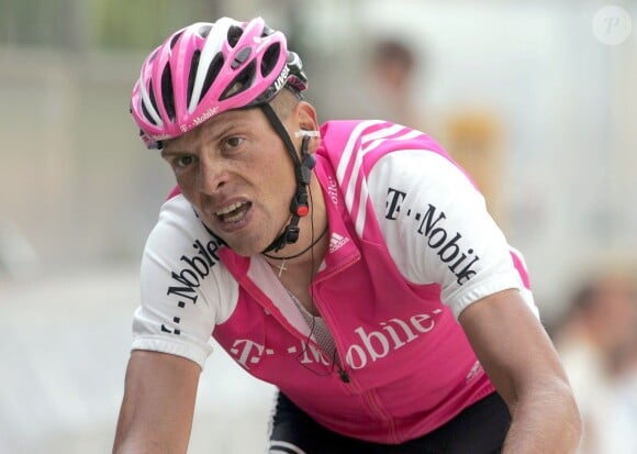 Jan Ullrich pas loin de Villard-de-Lans sur le Tour de France, le 20 juillet 2004