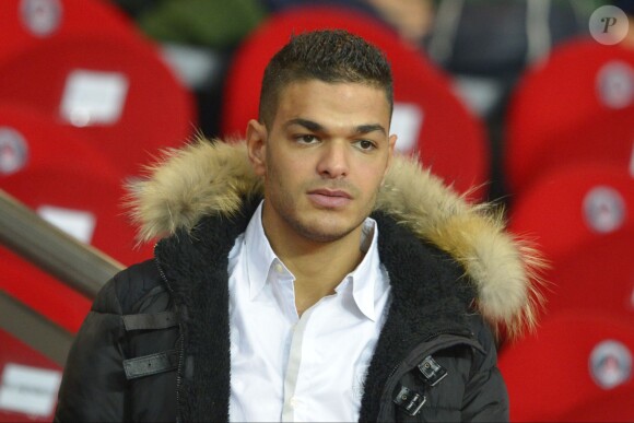 Hatem Ben Arfa au Parc des Princes lors du match entre le Paris Saint-Germain et l'AC Ajaccio le 11 janvier 2013 à Paris