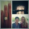 Caroline Wozniacki et Rory McIlroy sont fiancés, photo issue du Twitter de la joueuse de tennis