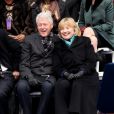 Bill Clinton et Hillary Clinton lors de l'intronisation de Bill de Blasio, à New York, le 1er janvier 2014.