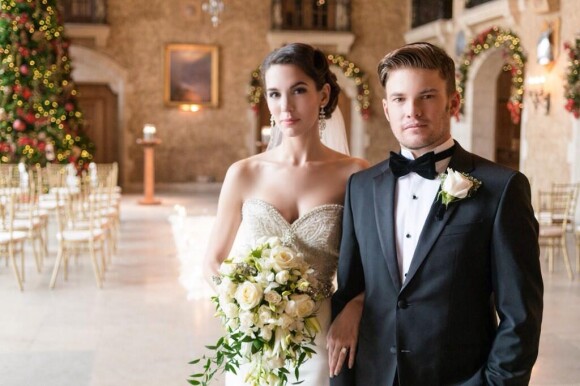 Christy Romano et son mari Brendan Rooney, le 31 décembre 2013.