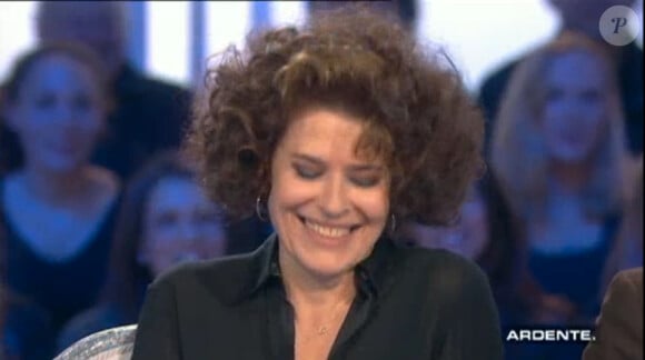 Fanny Ardant invitée de Salut Les Terriens sur Canal + le 4 janvier 2014