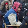 Matthias Schoenaerts sur le tournage du film Animal Rescue à New York. Mars 2013.
