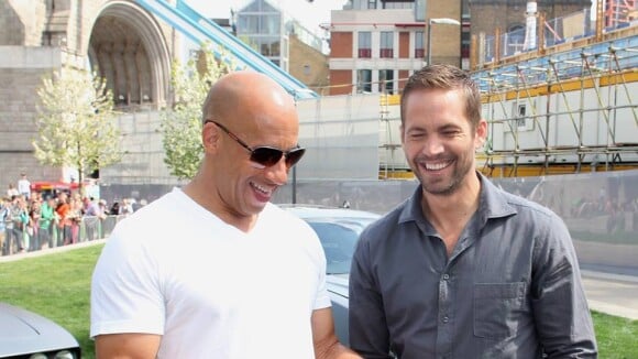 Vin Diesel et Paul Walker, partenaires dans Fast & Furious 7.