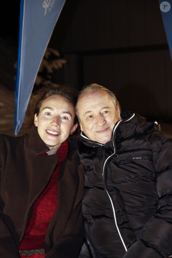 Isabelle Otero et Patrick Braoudé - La 11e édition du Festi'Valloire à Valloire, le 6 janvier 2014.