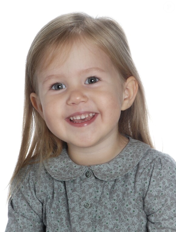 Portrait de la princesse Josephine de Danemark pour ses 3 ans, le 8 janvier 2014, réalisé par la photographe Pernille Rohde.