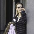 Exclusif - Emma Roberts sans sa bague de fiançailles à la Nouvelle-Orléans, le 9 janvier 2014