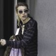Exclusif - Emma Roberts sans sa bague de fiançailles et son fiancé Evan Peters dans les rues de la Nouvelle-Orléans, le 9 janvier 2014