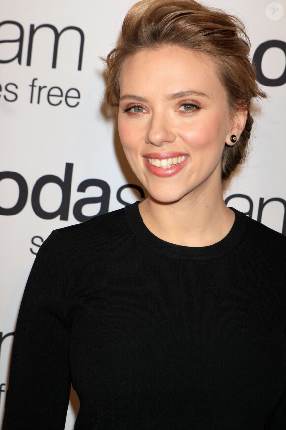 La très belle Scarlett Johansson à New York le 10 janvier 2014.