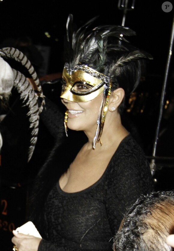 Kris Jenner à l'anniversaire de Tina Knowles à la Nouvelle-Orléans, le 11 janvier 2014. Tina Knowles, la maman de Beyoncé, a eu le droit une fête d'anniversaire grandiose pour célébrer ses 60 ans.