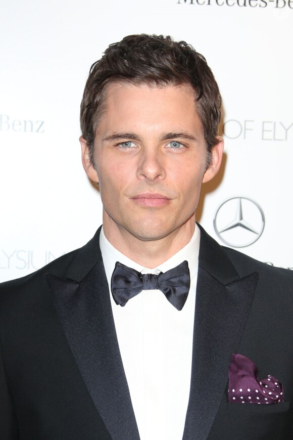 James Marsden sur le tapis rouge du Art of Elysium's Heaven Gala à Los Angeles, le 11 janvier 2014.