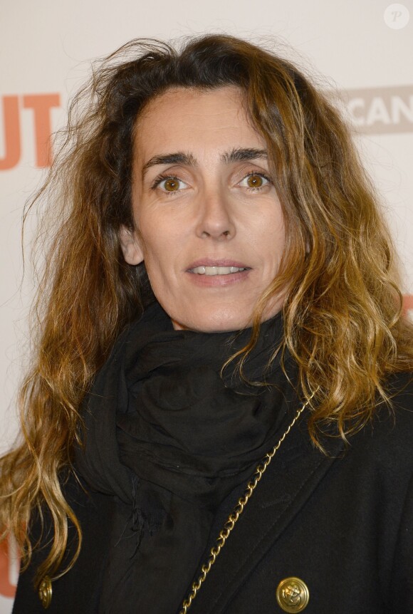 Mademoiselle Agnès lors de la première du Prêt à tout à Paris le 13 janvier 2014.