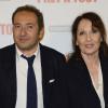 Patrick Timsit et Chantal Lauby lors de la première du Prêt à tout à Paris le 13 janvier 2014.