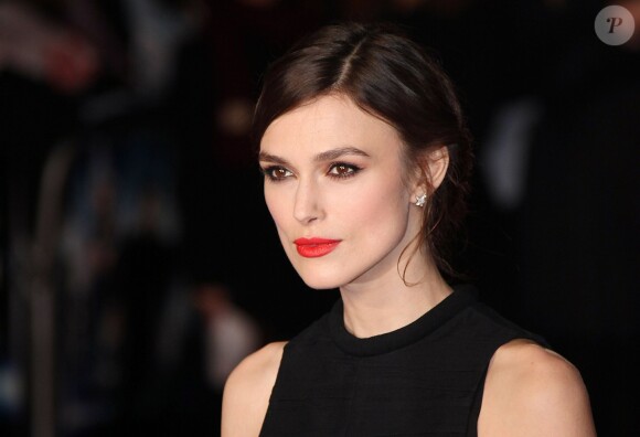 Keira Knightley lors de la première du film The Ryan Initiative à Londres le 20 janvier 2014.