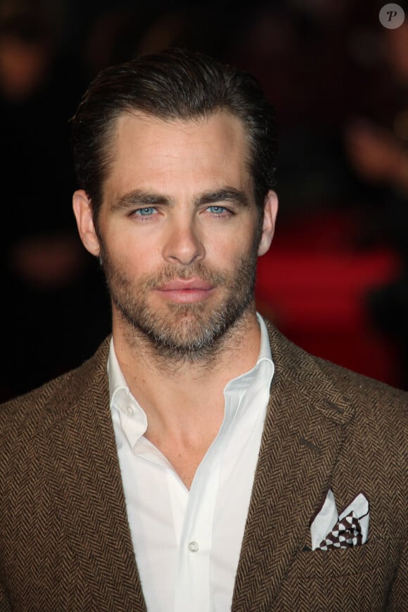 Chris Pine lors de la première du film The Ryan Initiative à Londres le 20 janvier 2014.