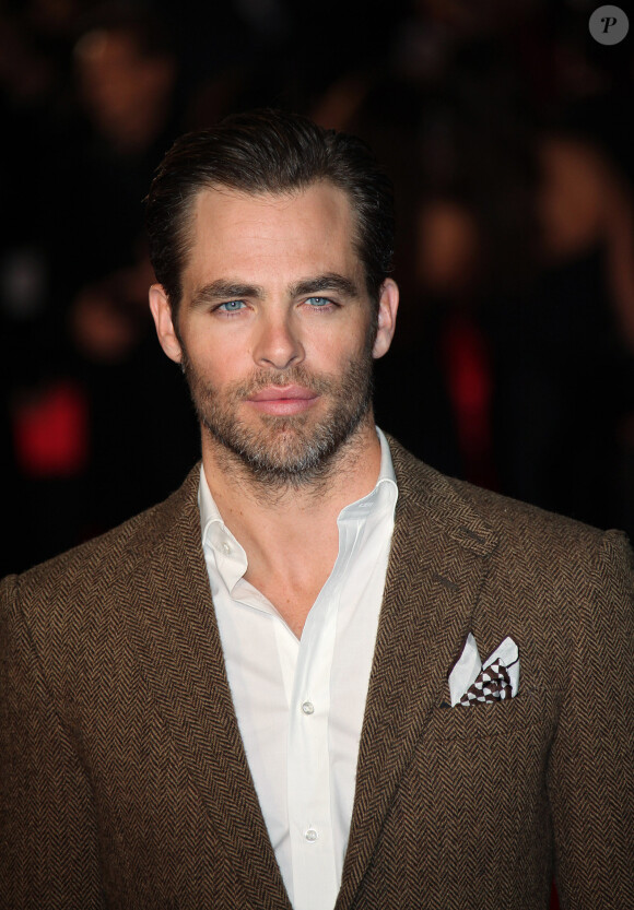 Chris Pine lors de la première du film The Ryan Initiative à Londres le 20 janvier 2014.