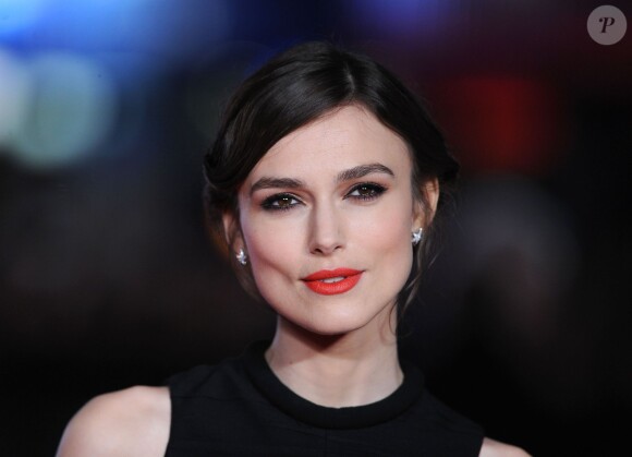 Keira Knightley lors de la première du film The Ryan Initiative à Londres le 20 janvier 2014.
