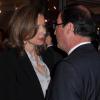 Valérie Trierweiler et François Hollande à Paris, le 8 février 2012.