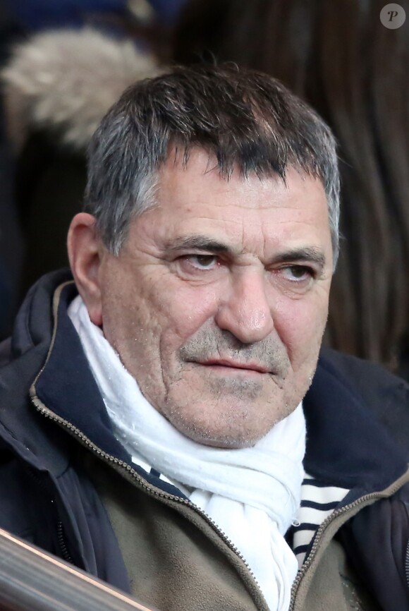 Jean-Marie Bigard lors du match entre le Paris SG et Nantes au Parc des Princes le 19 janvier 2014 à Paris