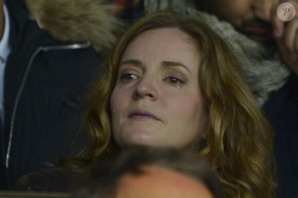 Nathalie Kosziusko-Morizet lors du match entre le Paris SG et Nantes au Parc des Princes le 19 janvier 2014 à Paris
