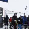 Le prince Felipe d'Espagne fait du ski dans la station de Formigal en Espagne le 19 janvier 2014.