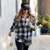 La chanteuse Fergie en mode sportif à Brentwood, le 18 janvier 2014.