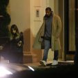 Kanye West et sa fiancée Kim Kardashian sont allés visiter le Trianon Palace, un hôtel quatre étoiles situé à l'entrée du parc du château de Versailles, le 19 janvier 2014