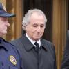 Le célèbre escroc Bernard Madoff à New York le 10 mars 2009.