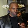 Le chanteur Ménélik lors de l'inauguration de la boutique "I Love Optic" à Paris le 14 janvier 2014