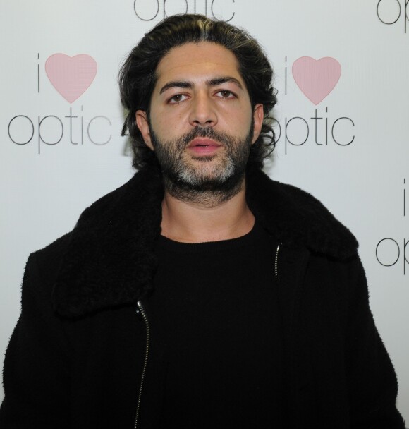 John Mamann lors de l'inauguration de la boutique "I Love Optic" à Paris le 14 janvier 2014