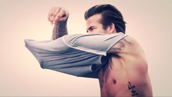 David Beckham : Créateur de sous-vêtements et mannequin sexy pour 2014