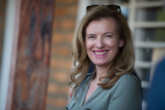 Valérie Trierweiler en République démocratique du Congo le 8 juillet 2013.