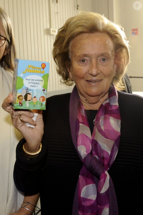 Bernadette Chirac à l'hôpital Salvator à Marseille, le 22 janvier 2014.