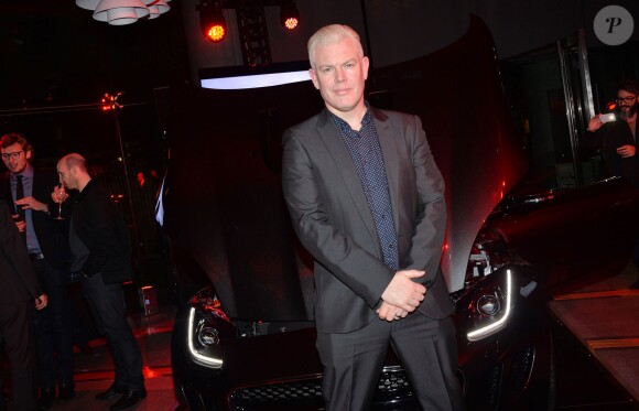 Exclusif - Wayne J. Burgess (designer Jaguar) lors de la soirée de lancement du coupé F Type R de Jaguar au 50 Avenue Montaigne à Paris, le 23 janvier 2014