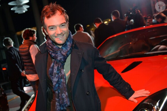 Exclusif - Jonathan Lambert lors de la soirée de lancement du coupé F Type R de Jaguar au 50 Avenue Montaigne à Paris, le 23 janvier 2014