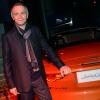 Exclusif - Samuel Etienne lors de la soirée de lancement du coupé F Type R de Jaguar au 50 Avenue Montaigne à Paris, le 23 janvier 2014