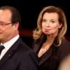 Valérie Trierweiler et François Hollande à l'Elysée le 7 novembre 2013.