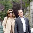  Exclusif - François Hollande et Valérie Trierweiler en septembre 2008 à Paris 