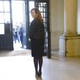 Valérie Trierweiler lors d'une réunion contre les violences faites au femmes en Afrique au Musée d'Orsay à Paris le 6 décembre 2013.