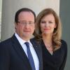 François Hollande et Valérie Trierweiler à l'Elysée le 6 juin 2013