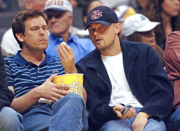 Leonardo DiCaprio et Adam Farrar à Los Angeles, le 12 janvier 2006.