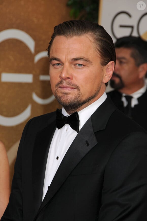Leonardo DiCaprio aux Golden Globe Awards à Beverly Hills, le 12 janvier 2014.