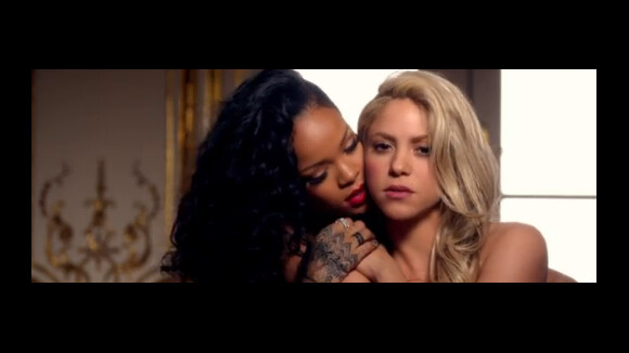 Shakira et Rihanna, sexy au possible dans le clip 'Can't Remember to Forget You'