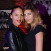 Noemie Lenoir et Isabelle Funaro assistent à la soirée des 50 ans du calendrier Pirelli au Palais de Tokyo. Paris, le 30 janvier 2014.