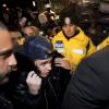 Justin Bieber se rend à la police de Toronto, le 29 janvier 2014.