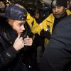 Justin Bieber se rend à la police de Toronto, le 29 janvier 2014.