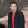 David Beckham lors du lancement de sa nouvelle collection de sous-vêtements pour H&M à New York, le 1er février 2014